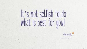 Quote Selfish